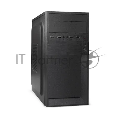 Компьютерный корпус Minitower ExeGate EX291143RUS BAA-105-01-AA500 (mATX, БП AA500 с вент. 8см, 2*USB, аудио, черный)