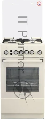 Плита Газовая De Luxe 5040.30г(кр) ЧР-013 бежевый