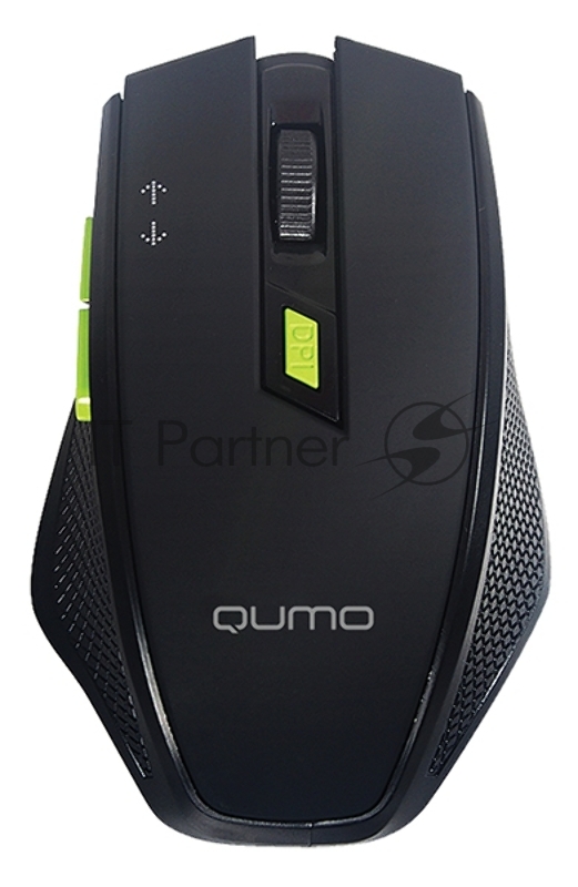 Мышь беспроводная Qumo Office Prisma Black M85 черный, 2400 dpi, радиоканал, USB, кнопки - 7