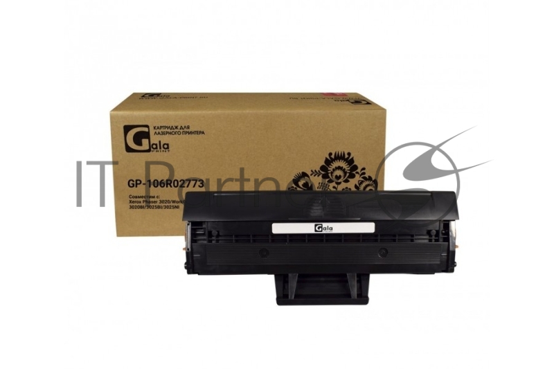 Картридж лазерный GalaPrint GP-106R02773 черный (1500 стр) для Xerox Phaser 3020/WorkCentre 3025/3020BI/3025BI/3025NI (для аппаратов, выпущенных после 01.07.2017)