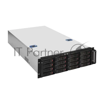 Серверный корпус ExeGate Pro EX281301RUS 3U660-HS16 (RM 19", высота 3U, глубина 660, БП 2U-700ADS,16xHotSwap, USB)