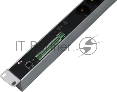 Блок силовых розеток Rem, IEC 60320 С13 х 12, IEC 60320 С19 х 8, вход колодка, 1863х45х60 мм (ВхШхГ), 32А, автомат, алюминий, с мониторингом