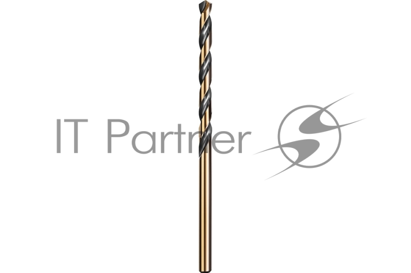 Сверло по металлу KRAFTOOL COBALT 3.0 х61мм, HSS-Co(8%), сталь М42(S2-10-1-8)