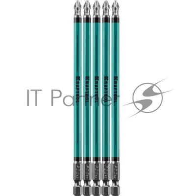 Биты KRAFTOOL Optimum Line, PH2, 150 мм, тип хвостовика E 1/4", 5 шт в блистере