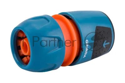 Соединитель универсальный быстросъемный GRINDA PROLine TU, 1/2"-3/4", для шланга, из ударопрочного пластика с TPR