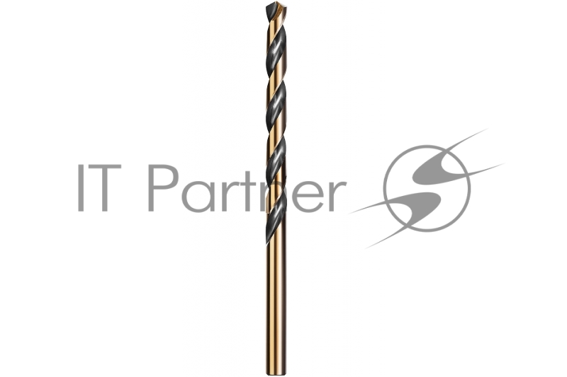 Сверло по металлу KRAFTOOL COBALT 4.0 х75мм, HSS-Co(8%), сталь М42(S2-10-1-8)