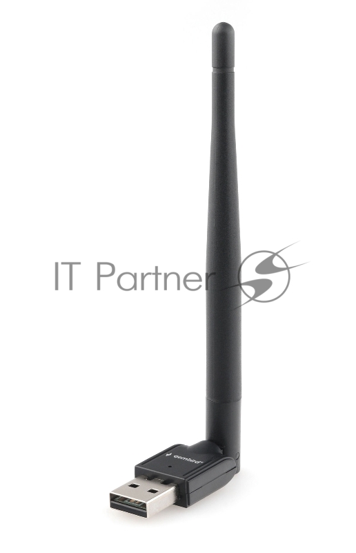 Сетевой адаптер Wi-Fi Gembird 150 Мбит, USB, 802.11b/g/n