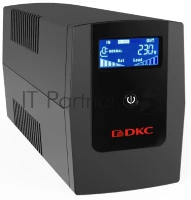 Источник бесперебойного питания DKC INFOLCD600I / 600 ВА / 360 Вт / 3 x IEC 320 C13 (компьютерный)