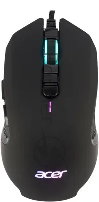 Мышь проводная Acer OMW160 черный, 6400 dpi, USB, кнопки - 8