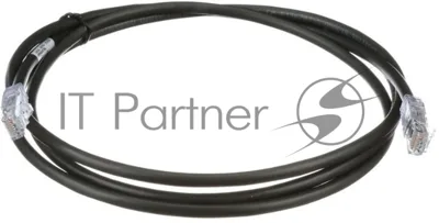 Патч-корд Panduit UTP6AX3MBL UTP вилка RJ-45-вилка RJ-45 кат.6А 3м черный ПВХ