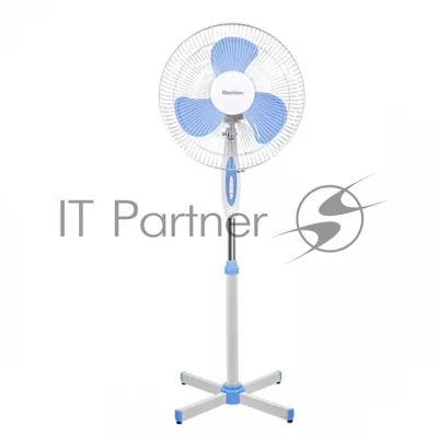 Вентилятор напольный Blackton Bt F1111 White-Blue (2в1 ч/б коробка + 1 ч/б коробка) (выписывать кратно 2)