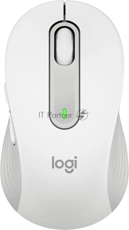 Мышь беспроводная Logitech Signature M650 белый, 4000 dpi, радиоканал, Bluetooth, USB, кнопки - 5