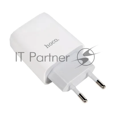 Сетевое зарядное устройство 1 USB/HOCO HC-12899 C72A/Выход: 10.5W/белый