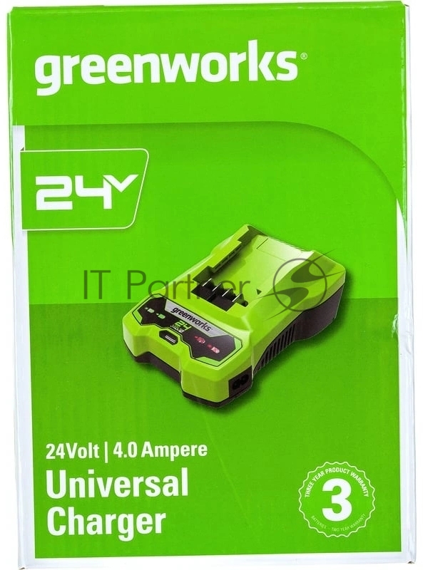Сетевое зарядное устройство Greenworks 24В 4А