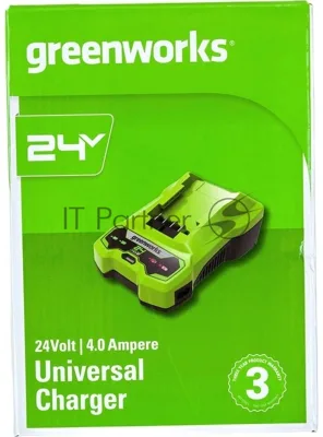 Сетевое зарядное устройство Greenworks 24В 4А