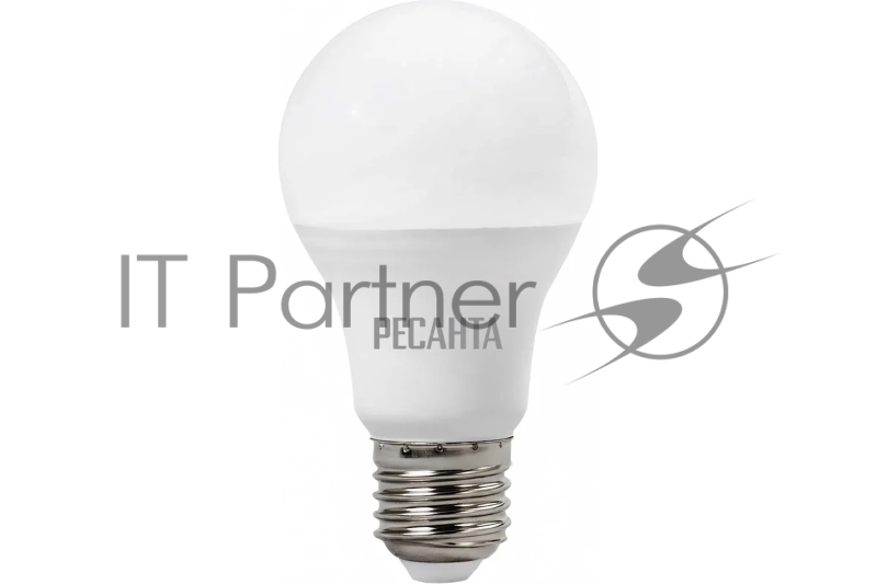 Лампа светодиодная Ресанта LL-R-A60-7W-230-3K-E27 груша, 7 Вт, тепл., Е27