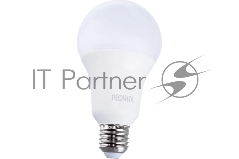 Лампа светодиодная Ресанта LL-R-A80-20W-230-3K-E27 груша, 20 Вт, тепл., Е27