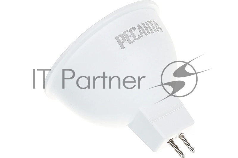 Лампа светодиодная Ресанта LL-R-MR16-7W-230-4K-GU5.3 рефлекторная, 7 Вт, нейтральная, GU5.3