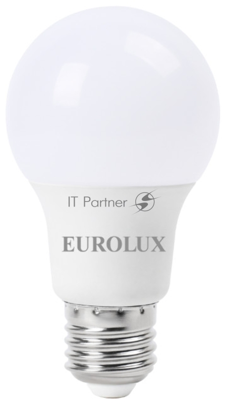 Лампа светодиодная EUROLUX LL-E-A60-9W-230-4K-E27 груша