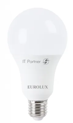 Лампа светодиодная EUROLUX LL-E-A80-25W-230-4K-E27 груша
