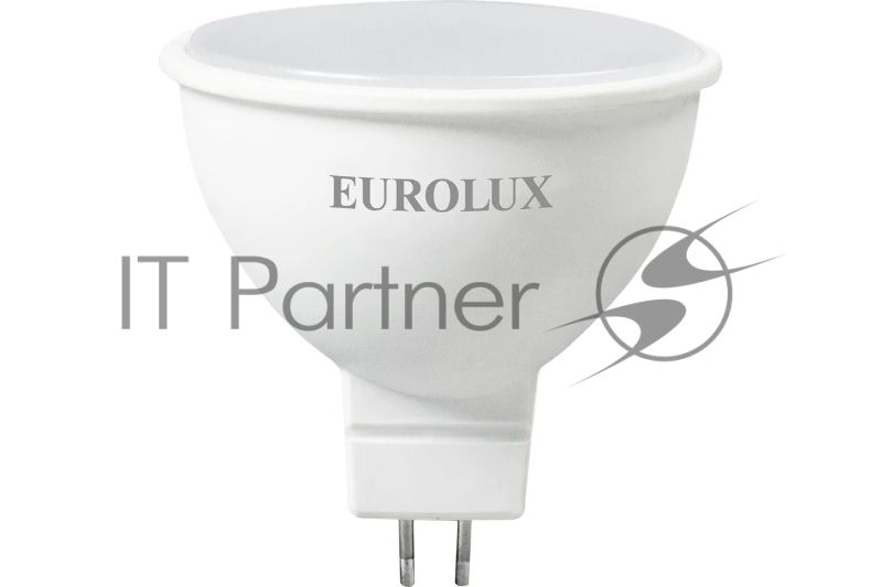 Лампа светодиодная EUROLUX LL-E-MR16-7W-230-4K-GU5.3 рефлектор