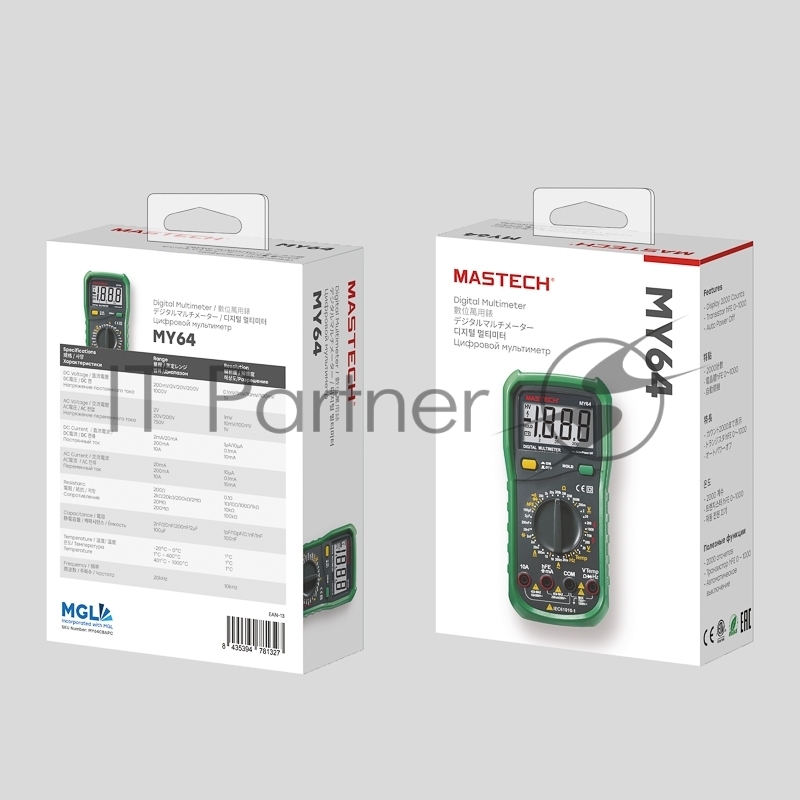 Универсальный мультиметр MY64N MASTECH