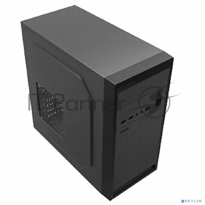 Компьютерный корпус MiniTower Powerman SV511 черный PMP-450ATX U2.0*2+U3.0*1+A(HD)