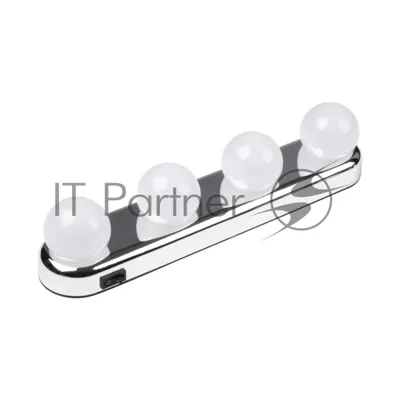 Светильник светодиодный ML-L04-sr подсветка для зеркала серебр. JazzWay 5036734