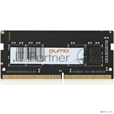 Оперативная память Qumo, DDR4, 8GB (1x8GB), 3200MHz, CL22, SO-DIMM