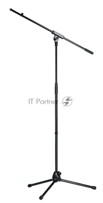 Микрофонная стойка "журавль", чёрная, 900-1600 мм K&M 21070-300-55