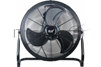 Вентилятор RIX NPSF-8000B чёрный, напольный, 90 Вт, 3 скорости, 40 см