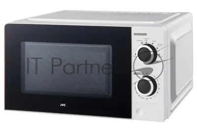 Микроволновая печь JVC JK-MW121M белый, 20 л, 700 Вт, переключатели - поворотный механизм