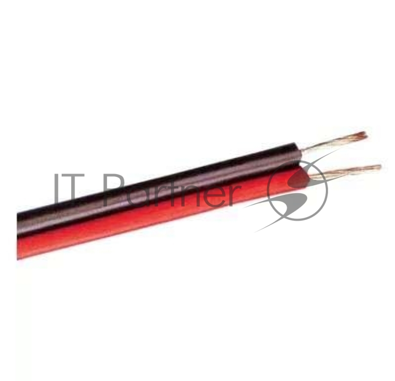 Кабель PROconnect Stereo 2х0.75 Red/Black бухта (м)