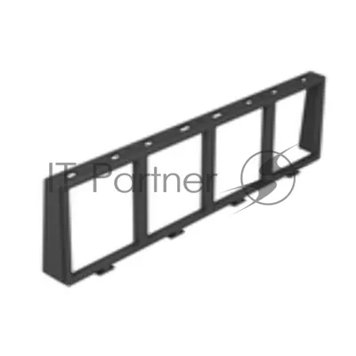 Монтажная рамка OBO Bettermann Modul45 для системы 55 (MT45V 4) полиамид черный