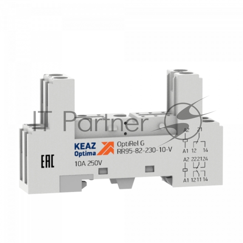 Розетка для реле OptiRel G RR95-82-230-10-V КЭАЗ 281176