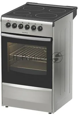 Плита электрическая Darina 1B EC 341 606 silver серебристый/черный, конфорок 4 шт, духовка 50 л, 50 см x 85 см x 56 см