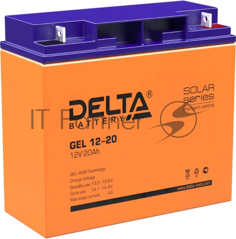 Батарея для ИБП Delta GEL 12-20 12В 20А·ч