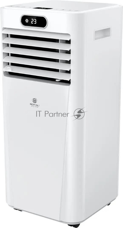Мобильный кондиционер Royal Clima RM-TS28CH-E 9500 BTU, 28 м², 54 дБ, охлаждение, осушение, белый