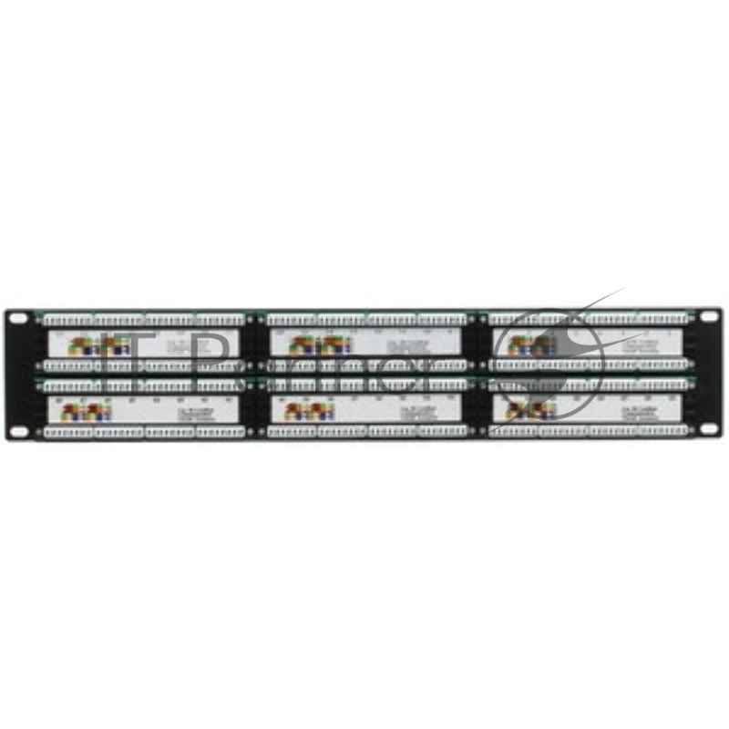 Патч-панель Lanmaster NM-PPU48C 19" 2U 48xRJ45 кат.5e UTP