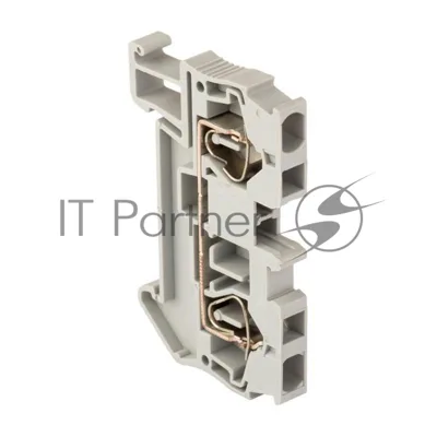 Колодка клеммная JXB-ST-4 41А самозажимная сер. PROxima EKF plc-jxb-st-4