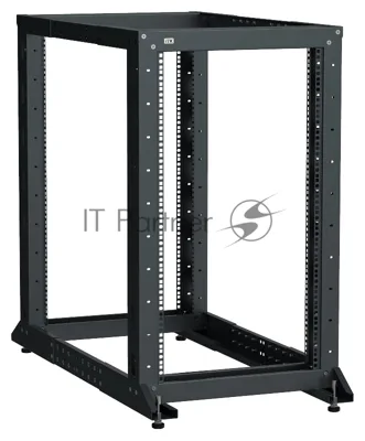 Стойка двухрамная ITK Linea LF05-33U61-2GM 33U 600ммX1000мм 700кг черный