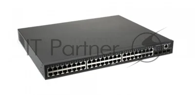 Коммутатор OSNOVO SW-48G4X-1L, 48×1 Гбит/с LAN + 4×10 Гбит/с SFP+, управляемый