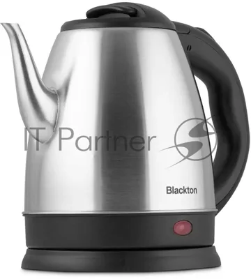 Чайник электрический Blackton Bt KT1803S черный, 1.5 л, 1500 Вт, закрытый нагревательный элемент
