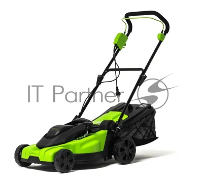 Газонокосилка электрическая GreenWorks LM2000, от сети, 2000 Вт