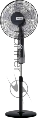 Вентилятор Centek CT-5022 чёрный, напольный, 55 Вт, 3 скорости, 43 см