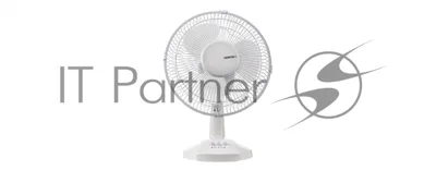 Вентилятор Centek CT-5006 белый, настольный, 25 Вт, 2 скорости, 23 см