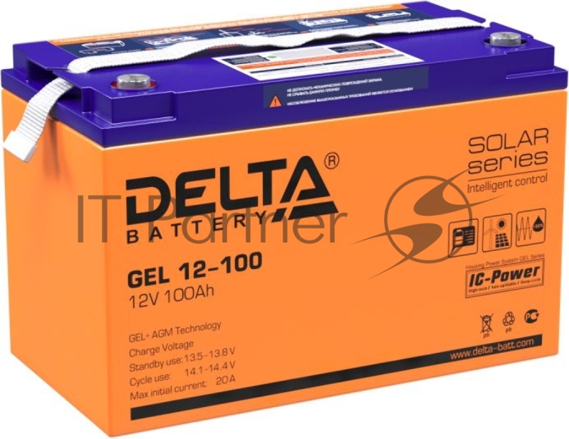 Батарея для ИБП Delta GEL 12-100 12В 100А·ч