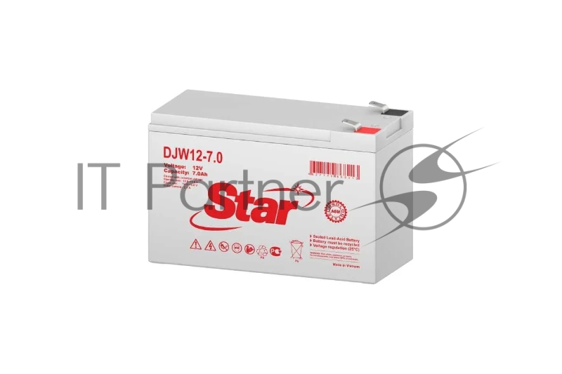 Батарея для ИБП STAR/Leoch DJW12-7.0 (12V 7Ah)