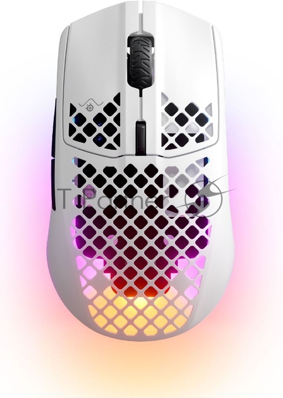 Мышь беспроводная Steelseries Aerox 3 белый оптическая (18000dpi) BT/Radio USB