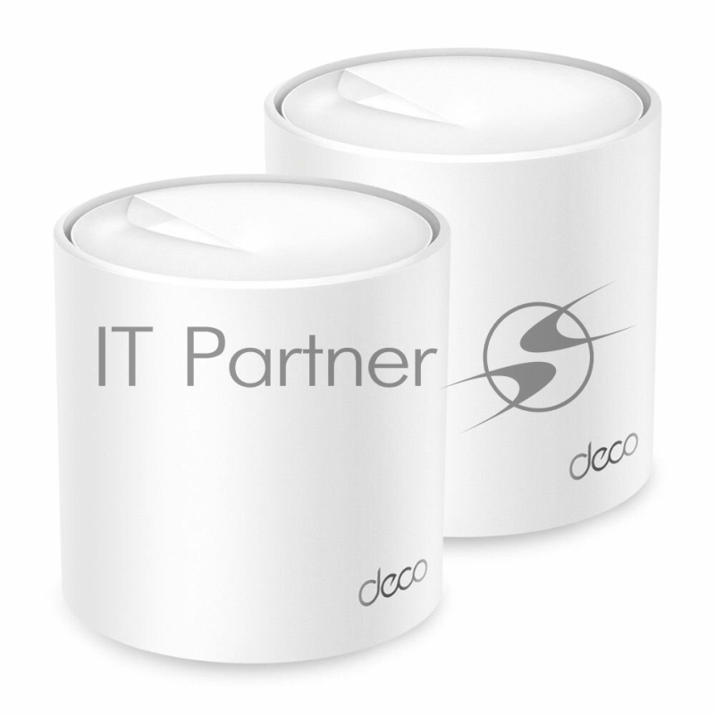 Бесшовный Mesh роутер TP-Link Deco X50(2-Pack) AX3000 10/100/1000BASE-TX